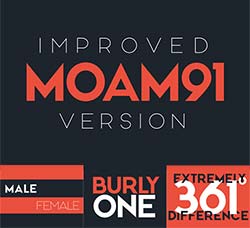 时尚沉稳的英文字体(改进版)：MOAM91 Typeface - Improved Edition